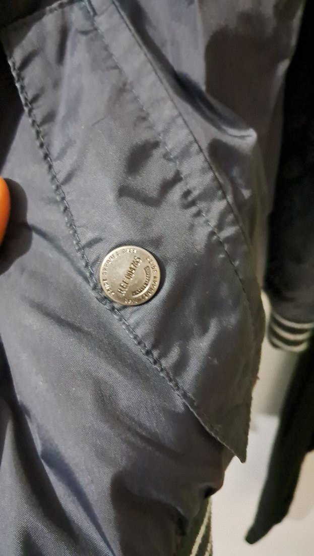 Erkek Siyah Fermuarlı Spor Ceket - Görsel 3