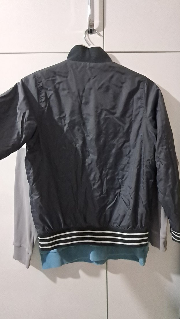 Erkek Siyah Fermuarlı Spor Ceket - Görsel 2