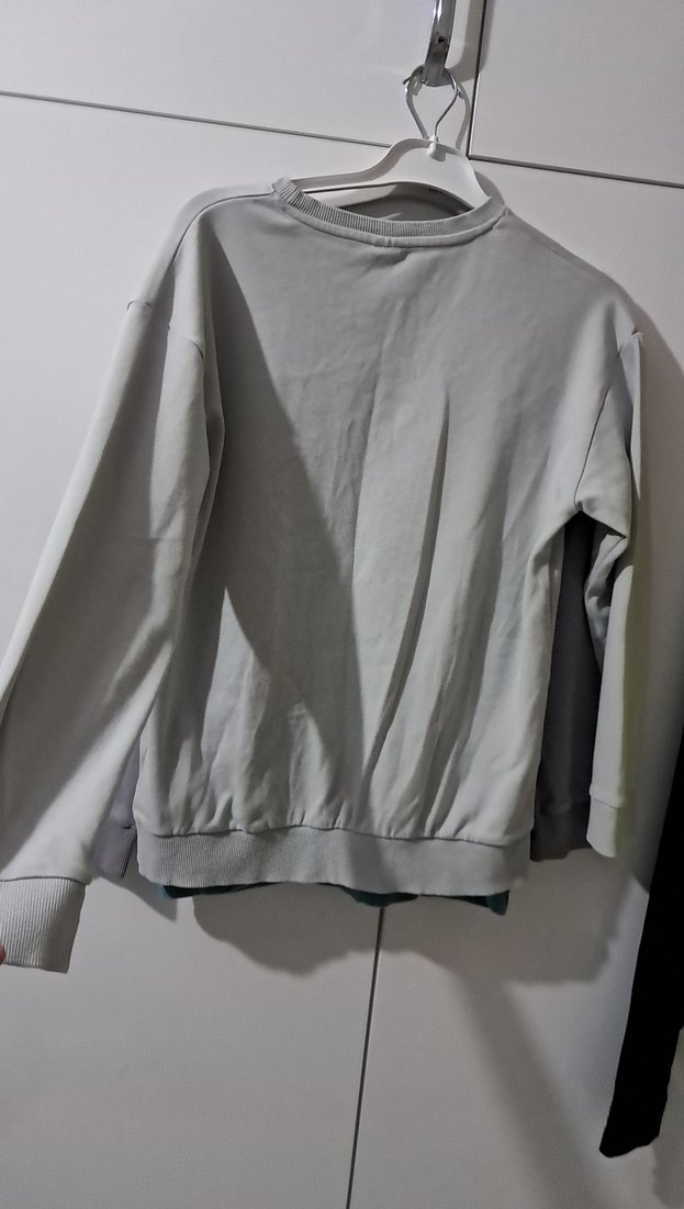 Gri Baskılı Erkek Sweatshirt - Görsel 2