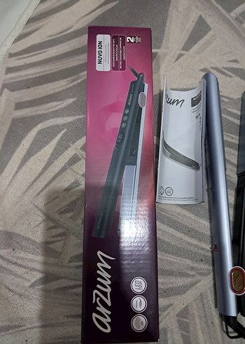 Arzum Siyah-Gri Saç Düzleştirici - Görsel 4