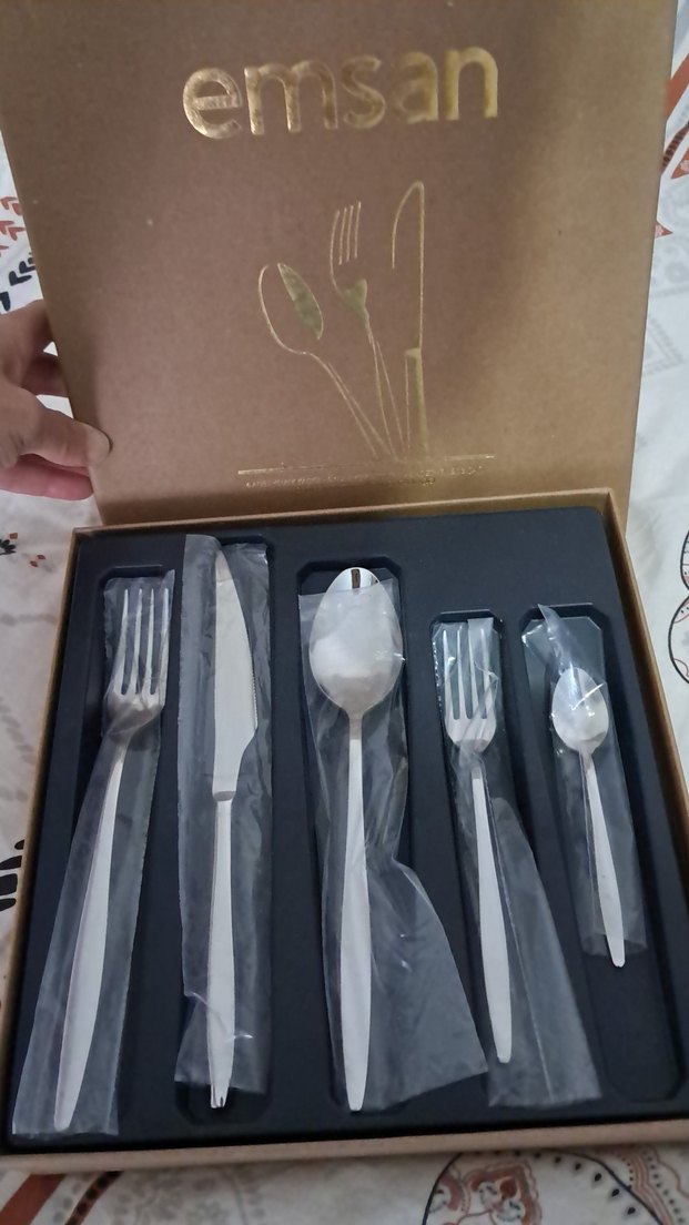 Paslanmaz Çelik 30 Parça Çatal Kaşık Bıçak Seti - Görsel 2