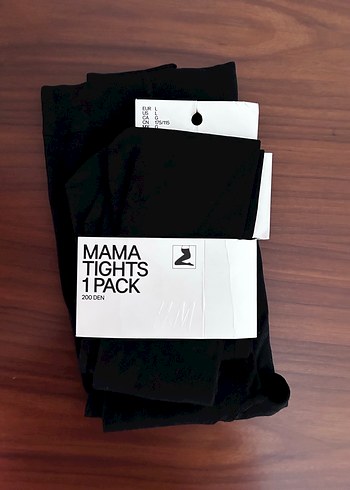 Siyah Termal Mama Külotlu Çorap - Görsel 4