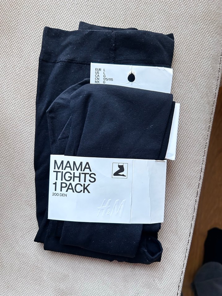 Siyah Termal Mama Külotlu Çorap - Görsel 3