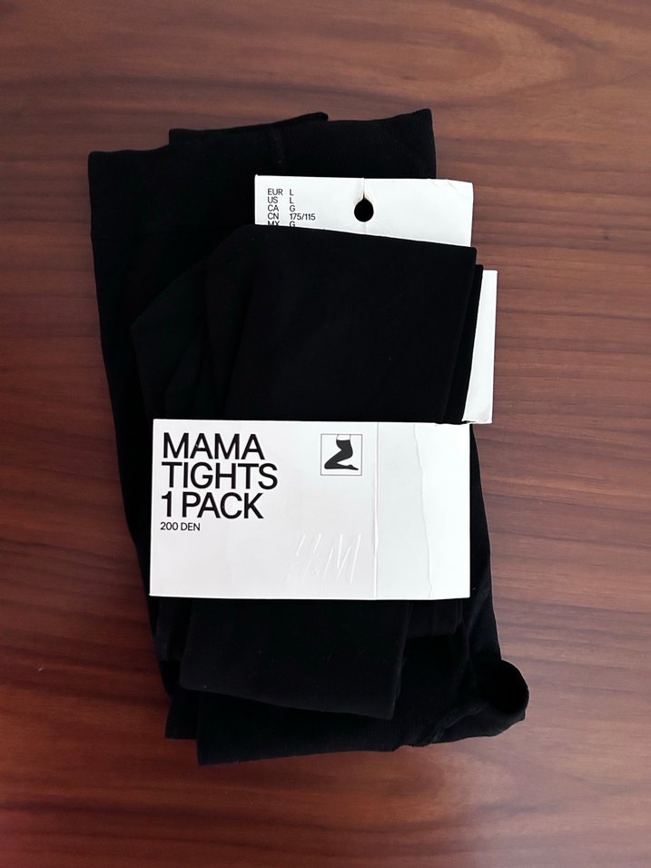 Siyah Termal Mama Külotlu Çorap - Görsel 4