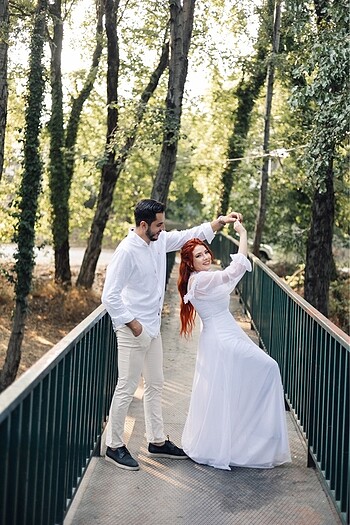 Zara Dış çekim elbisesi nikah elbisesi