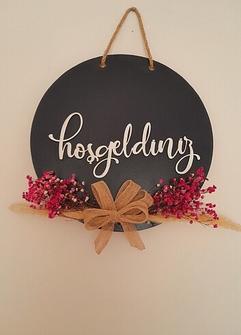 Diğer Hosgeldiniz kapı süsü 