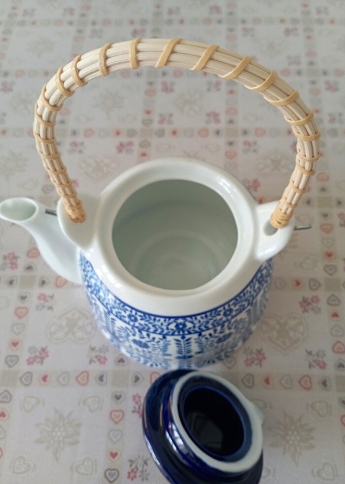 Dekoratif Porselen Demlik - Görsel 2