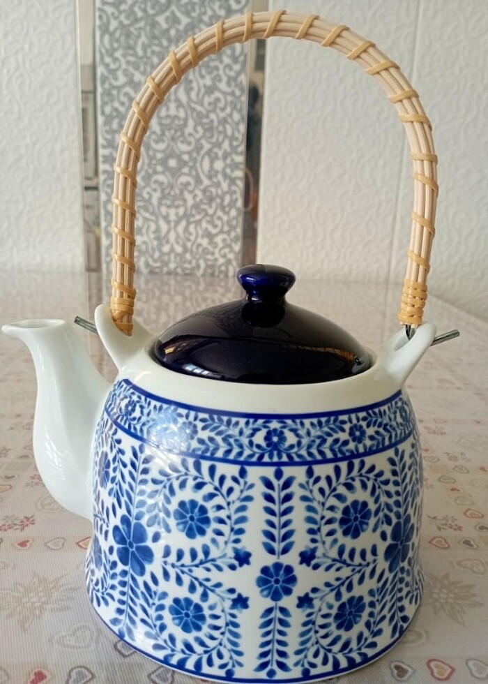 Dekoratif Porselen Demlik - Görsel 3