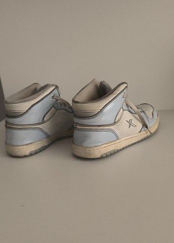 Gri-Beyaz Kadın Spor Ayakkabı converse - Görsel 2