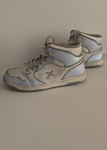 Gri-Beyaz Kadın Spor Ayakkabı converse - Görsel 4