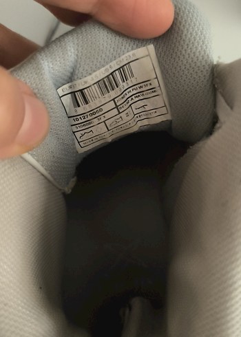 Gri-Beyaz Kadın Spor Ayakkabı converse - Görsel 8