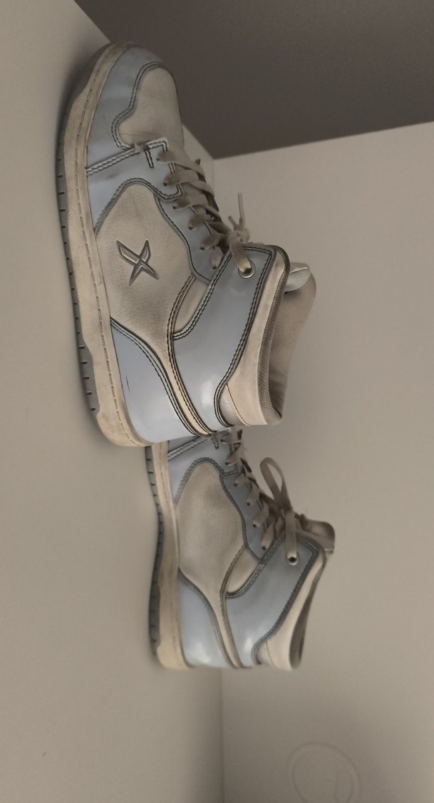 Gri-Beyaz Kadın Spor Ayakkabı converse - Görsel 5