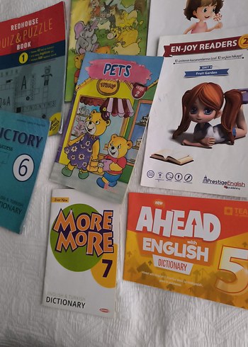 ingilizce seti Çeşitli Öğrenme ve Bulmaca Dergileri hikaye seri - Görsel 10