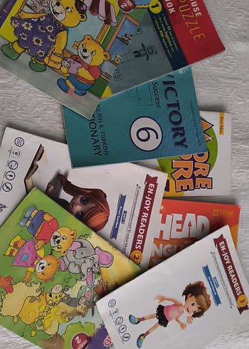 ingilizce seti Çeşitli Öğrenme ve Bulmaca Dergileri hikaye seri - Görsel 9