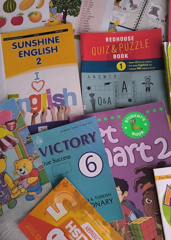 ingilizce seti Çeşitli Öğrenme ve Bulmaca Dergileri hikaye seri - Görsel 6