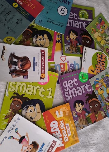 ingilizce seti Çeşitli Öğrenme ve Bulmaca Dergileri hikaye seri - Görsel 13