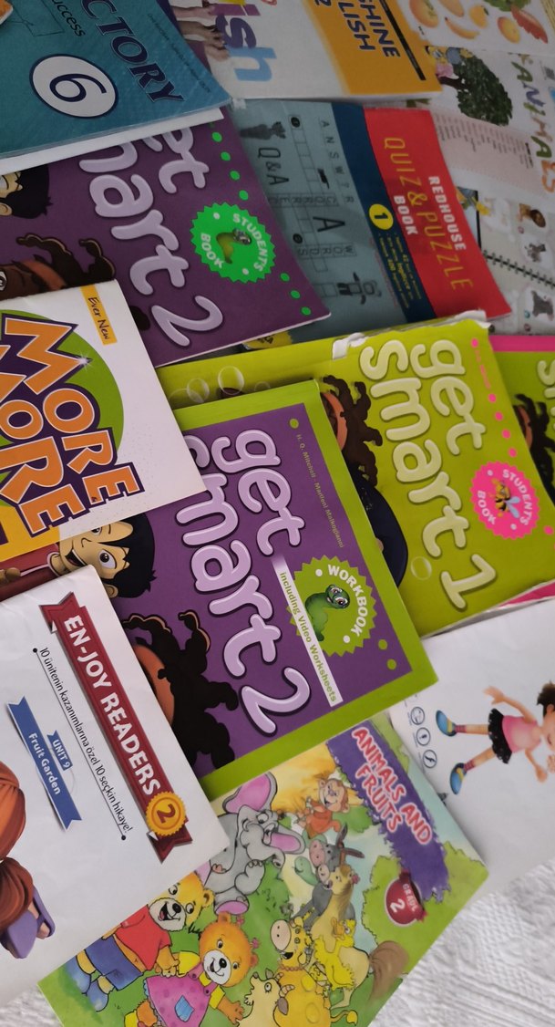 ingilizce seti Çeşitli Öğrenme ve Bulmaca Dergileri hikaye seri - Görsel 3