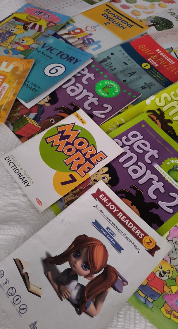 ingilizce seti Çeşitli Öğrenme ve Bulmaca Dergileri hikaye seri - Görsel 5