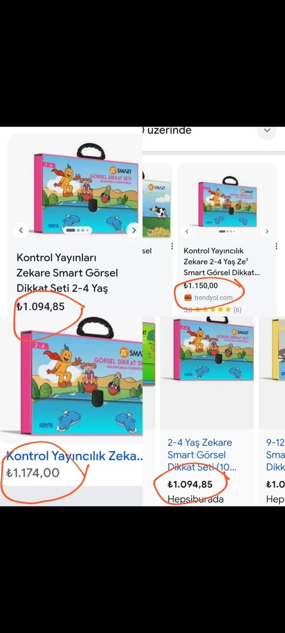 Smart Eşleştirme ve Dikkat Geliştirme Oyun Seti ze kare 2-5 yaş - Görsel 2