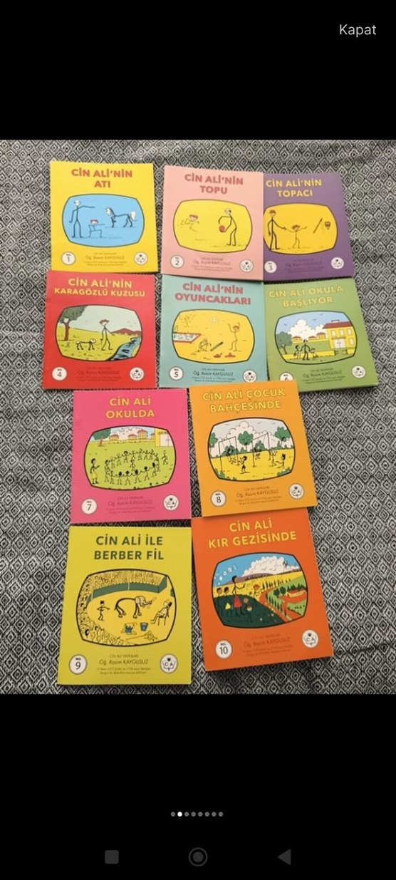 Okul Öncesi Dönem Kitapları Seti+Cinali seti - Görsel 3