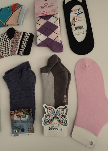 Çorabı kadın uzun kısa ten kışlık yazlık kalın ince Penti soket - Görsel 2