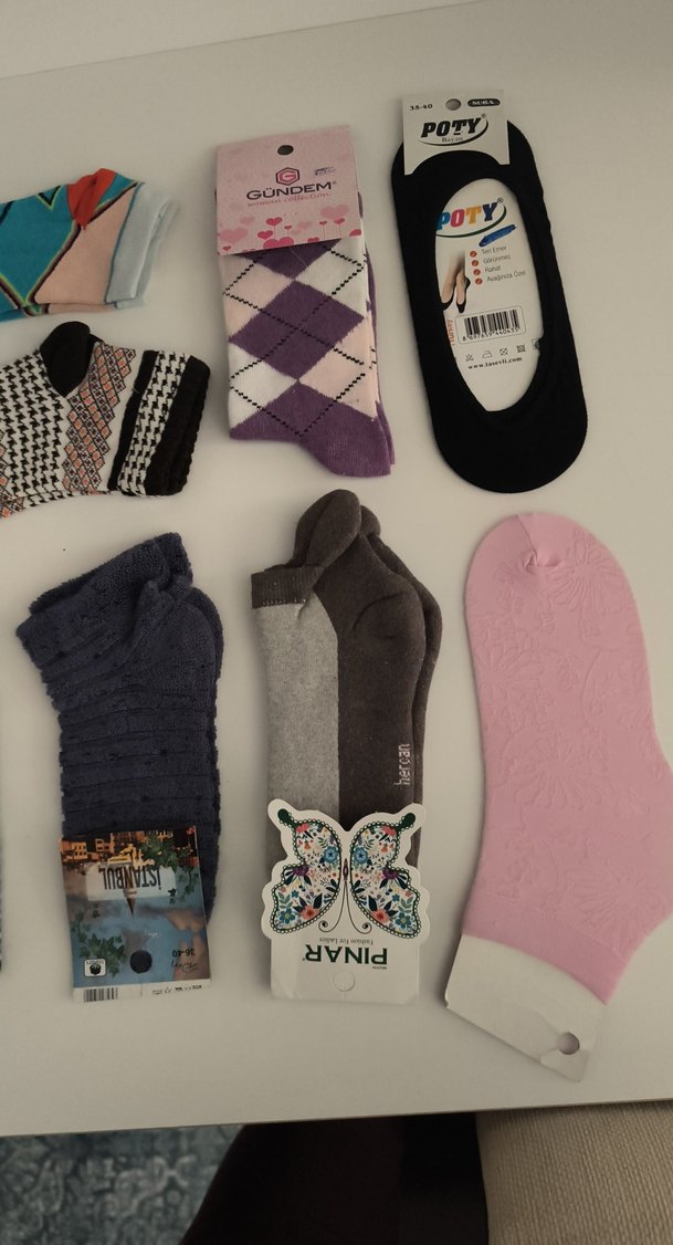 Çorabı kadın uzun kısa ten kışlık yazlık kalın ince Penti soket - Görsel 2