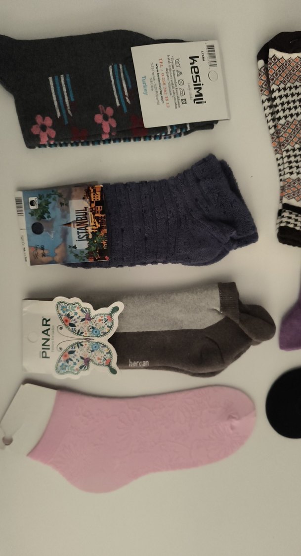 Çorabı kadın uzun kısa ten kışlık yazlık kalın ince Penti soket - Görsel 4
