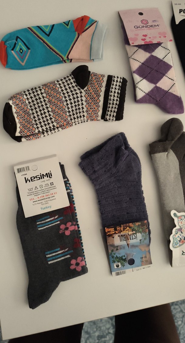 Çorabı kadın uzun kısa ten kışlık yazlık kalın ince Penti soket - Görsel 3