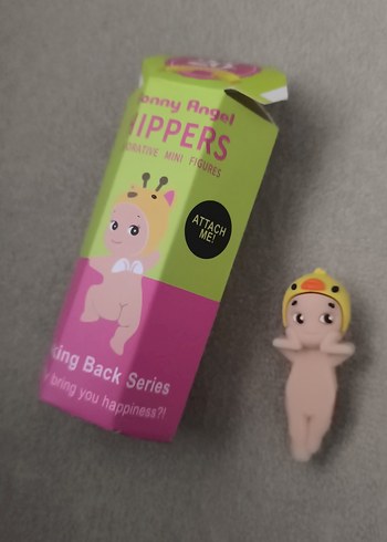 Pastel Pembe Mini Aksiyon Figürü Sonny angrl