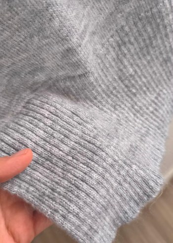 only kadın triko ince kışlık elbise örgü pamuk yün sıcak rahat - Görsel 4