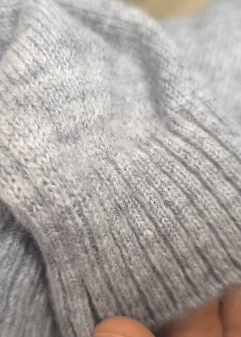 only kadın triko ince kışlık elbise örgü pamuk yün sıcak rahat - Görsel 8