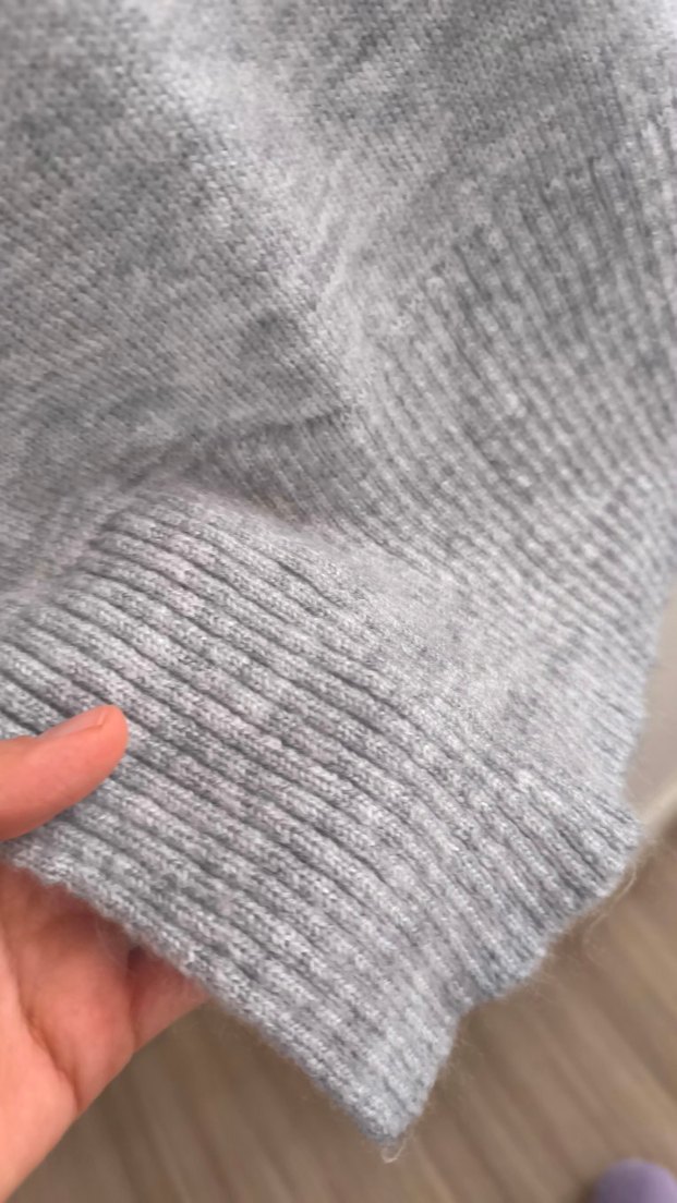 only kadın triko ince kışlık elbise örgü pamuk yün sıcak rahat - Görsel 4