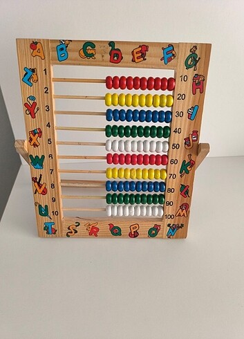 Ikea Ahşap sayılar ,şekiller,harfler,bultak