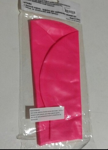 Pembe yüzücü bonesi havuz deniz bonesi 