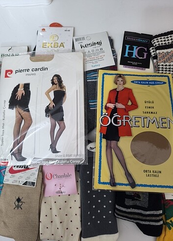 Kadın erkek kız çocuk erkek çocuk bebek çorapları  - Görsel 6