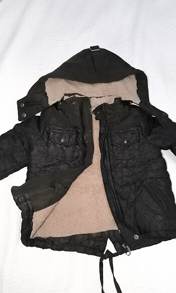 GAP 12 ay 18 ay bebek montu kapisonlu şisme mont  - Görsel 5