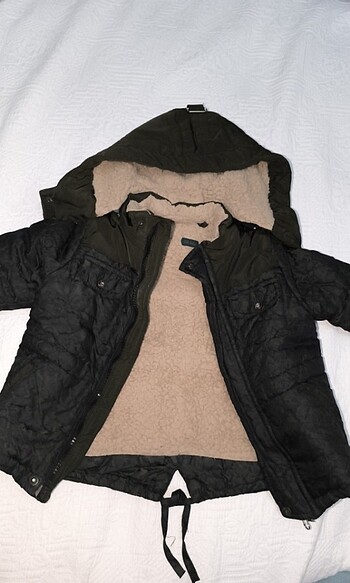 GAP 12 ay 18 ay bebek montu kapisonlu şisme mont  - Görsel 7