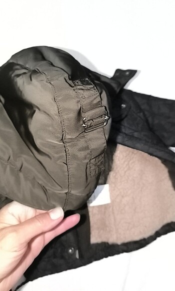 GAP 12 ay 18 ay bebek montu kapisonlu şisme mont  - Görsel 11