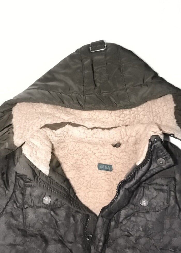GAP 12 ay 18 ay bebek montu kapisonlu şisme mont  - Görsel 3