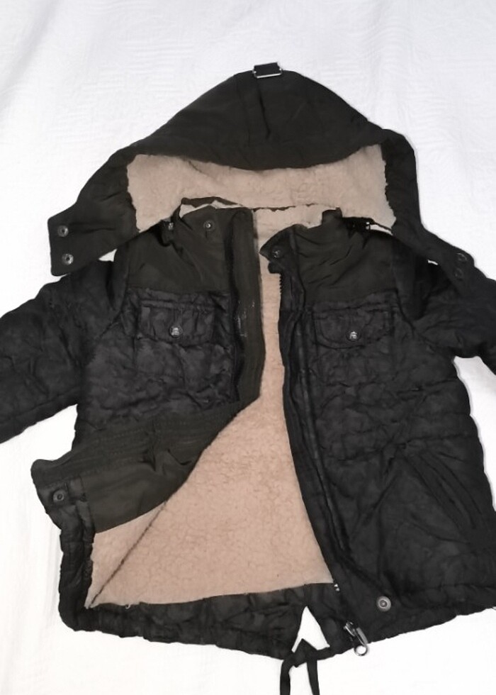 GAP 12 ay 18 ay bebek montu kapisonlu şisme mont  - Görsel 5