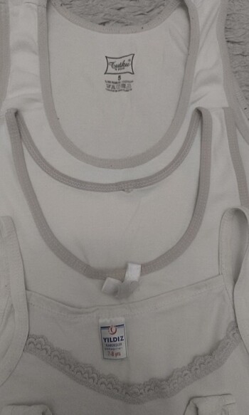 Kız çocuk atlet toplu - Görsel 3