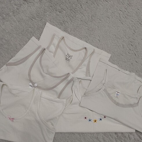 Kız çocuk atlet toplu - Görsel 7