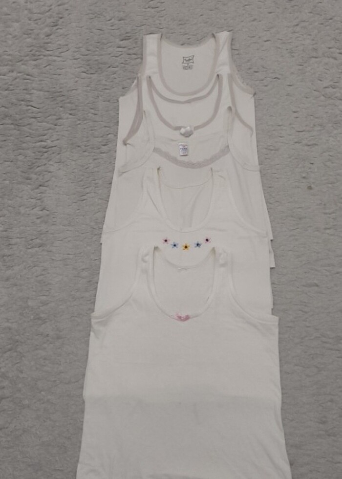 Kız çocuk atlet toplu  - Görsel 2