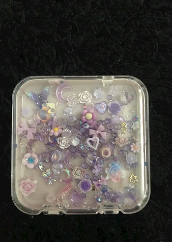 Mor Pastel Tırnak Süslemeleri - Görsel 2