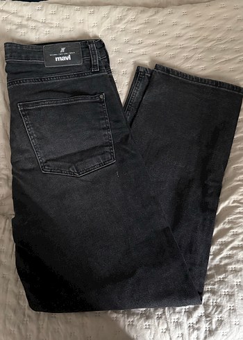 Erkek Siyah Regular Fit Denim Jean - Görsel 2