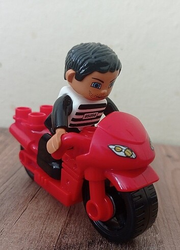 #lego duplo uyumlu hırsız motoru ve hırsız 