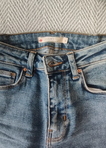 xs Beden mavi Renk Mavi Kadın Denim Normal Paça Jean
