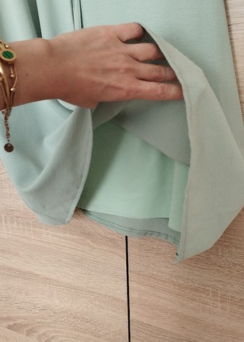 Zara Yeşil kısa elbise