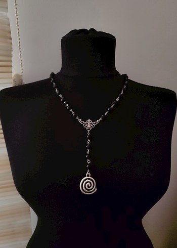 Tasarımcı GRUNGE ROSARY NECKLACE