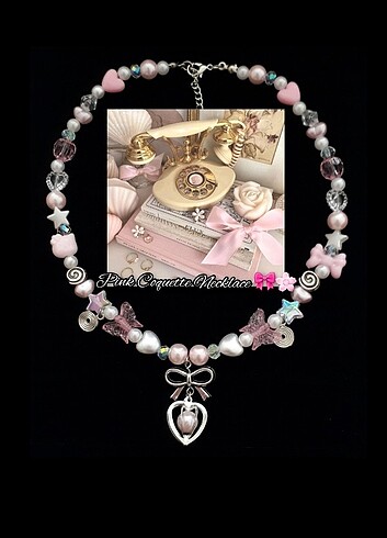 Pink Coquette Necklace 